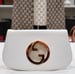 Image of Vtg Gucci White Blondie Clutch 