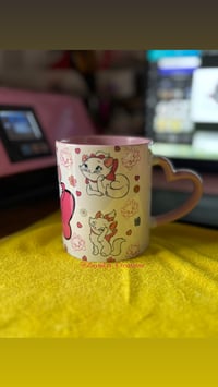 Image 4 of 11oz Marie Heart Shape Handle Mug 