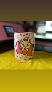 Image 1 of 11oz Marie Heart Shape Handle Mug 