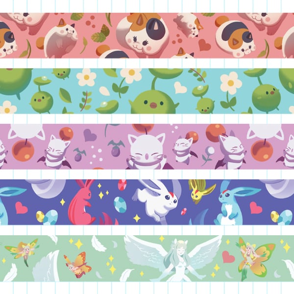 Image of FFXIV Washi Tapes