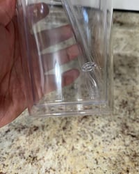 Image 4 of 16oz Double Wall Clear Tumbler Mickey or Minnie ears