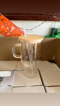 Image 2 of 30oz Clear Sublimation Beer Mug (Stanley Style)