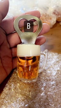 Image 3 of Custom Magnet Beer Mug Shape Bottle Opener