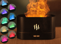 Aroma Diffuser LED Ultrasonic Flame Humidifier Cool Mist Maker Air Purifier Home Car Air Freshener P