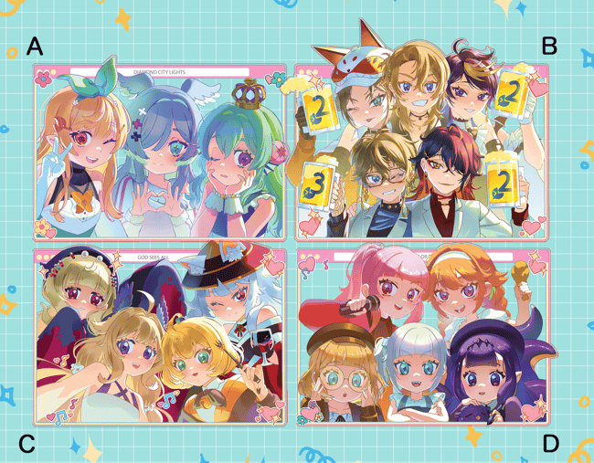 VTuber Acrylic Standees