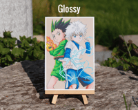 Gon and Killua (Hunter x Hunter) Anime Art Print