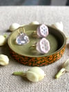 Mini graine de lotus en quartz rose 