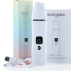 LuminaGlow 4-in-1 Ultrasonic Facial Scrubber White