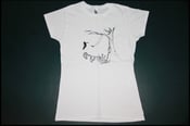 Image of Amoriste T-shirt - Ladies Fitted White