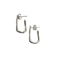 Image 1 of Mae Small hoop earrings