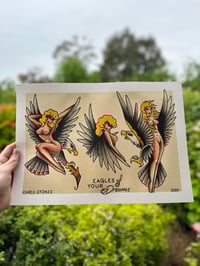 Image 1 of Eagles of Your Dreams A3 Print