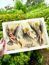 Image 2 of Eagles of Your Dreams A3 Print