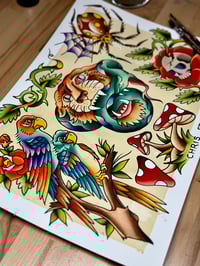 Image 2 of Jungle flash A3 Print