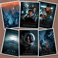 Image 1 of Sci-fi Poster Pack