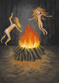 Witches A4 print
