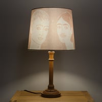 Image 2 of Handsome men lampshade - pinky-hazel