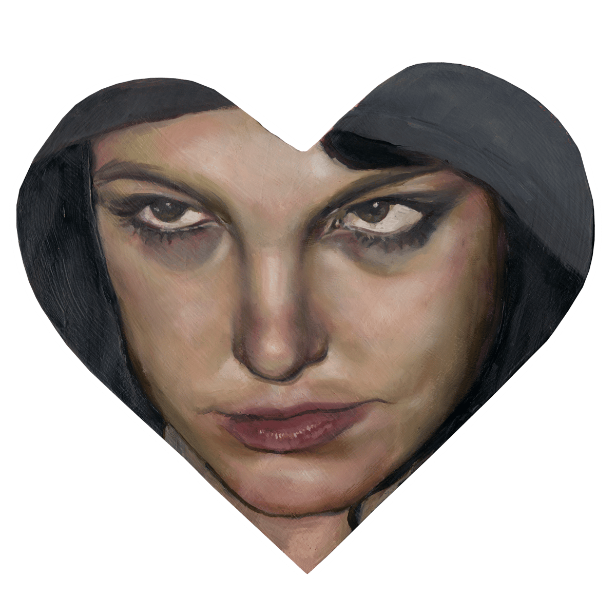 Britney heart-shaped print | Claire Thompson