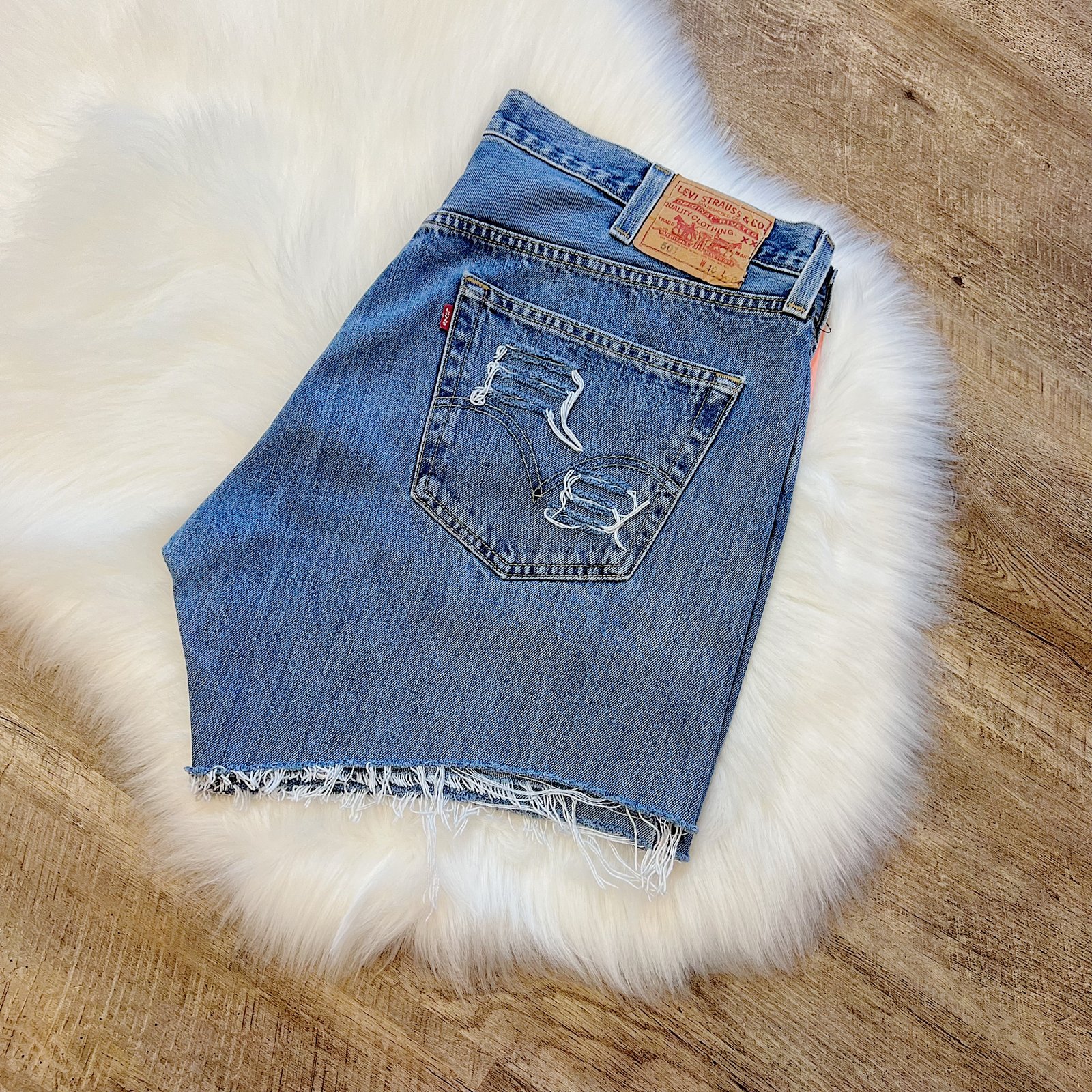 Short levi's 501 vintage hot sale