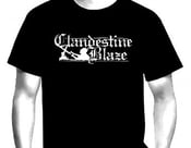 Image of Clandestine Blaze Logo T-Shirt