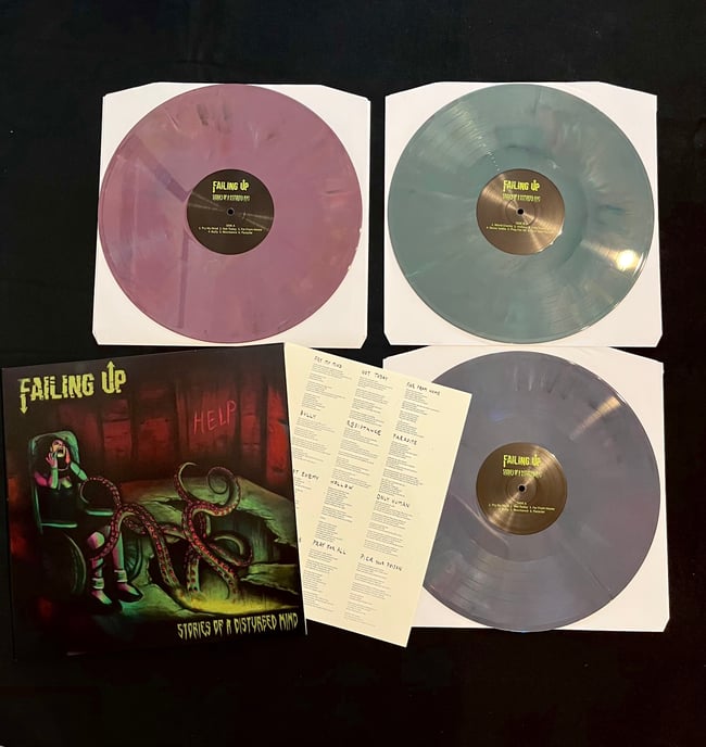 ‘Stories of a Disturbed Mind’ vinyl [Mystery variant] -Limited to 99 copies!