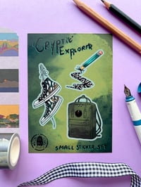 Image 1 of Cryptic Explorer Small Sticker Set