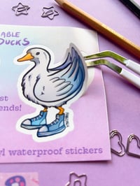 Image 3 of Fashionable Ducks stickers