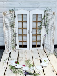 Image 2 of Wooden door  115x160 cm set