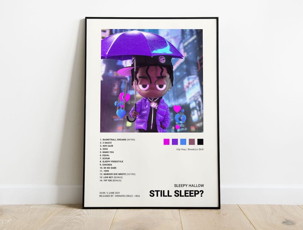 Sleepy Hallow - Still Sleep ? Album Cover Poster