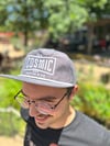 5-Panel Rope Cap - Grey With White Cosmic Logo