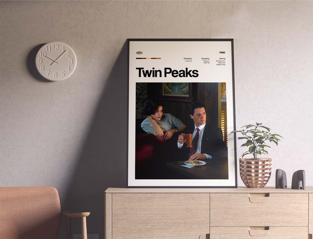 Twin Peaks - David Lynch Movie Poster Print