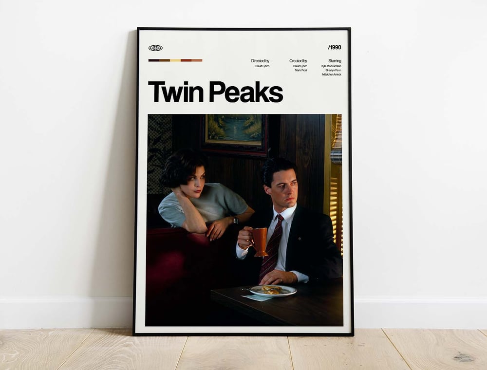 Twin Peaks - David Lynch Movie Poster Print