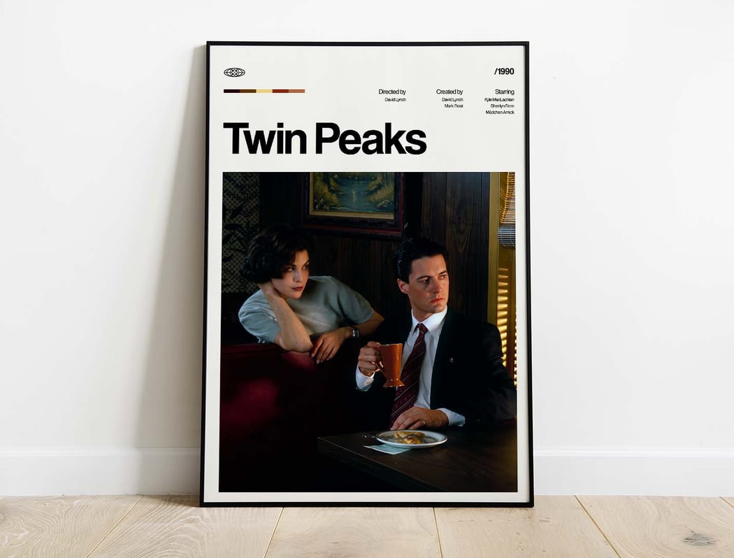 Twin Peaks - David Lynch Movie Poster Print | Architeg Prints