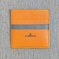 Image 1 of Square CARD Holder - Orange