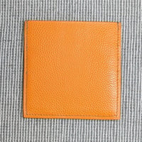 Image 2 of Square CARD Holder - Orange