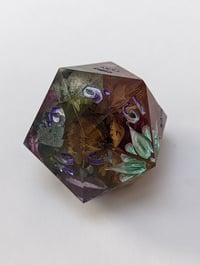 Image 2 of Rainbow Hydrangea 40mm Druid Assassin D20 Single