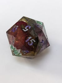 Image 3 of Rainbow Hydrangea 40mm Druid Assassin D20 Single