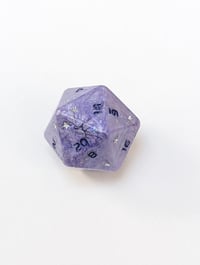 Image 1 of Soft Grape Dreams Lucky Star 22mm D20 Single