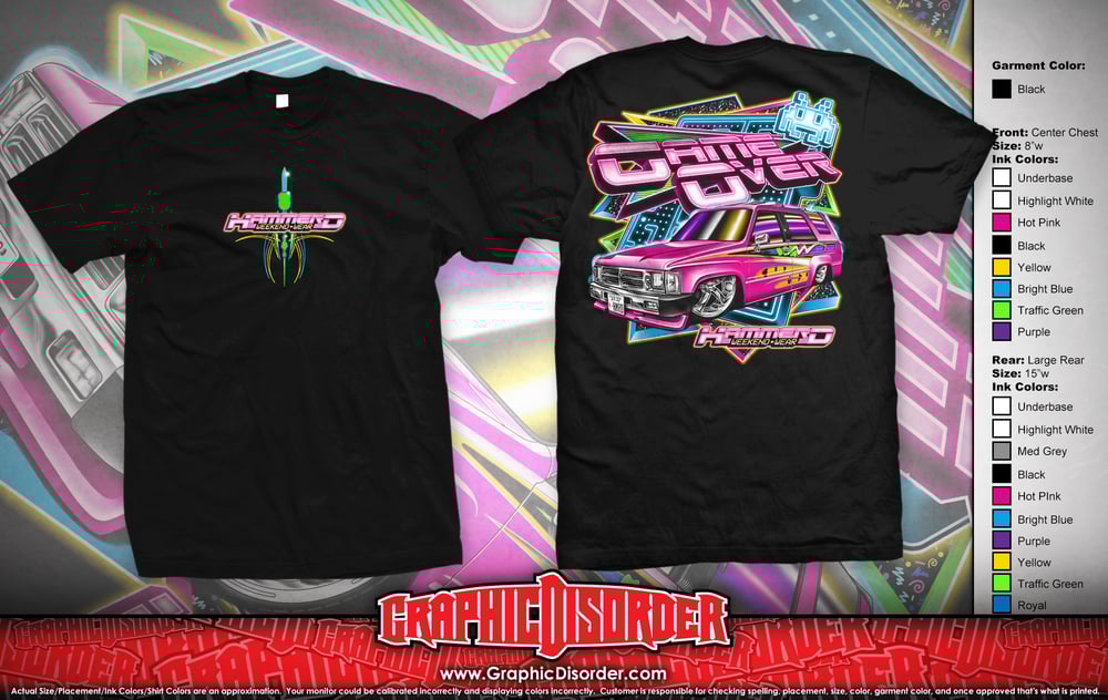 Game Over T shirt