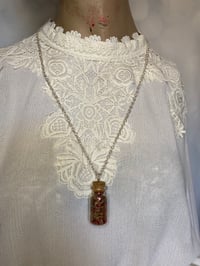 Image 2 of Small Love Attracting Gris Gris Bottle Necklace by Ugly Shyla 