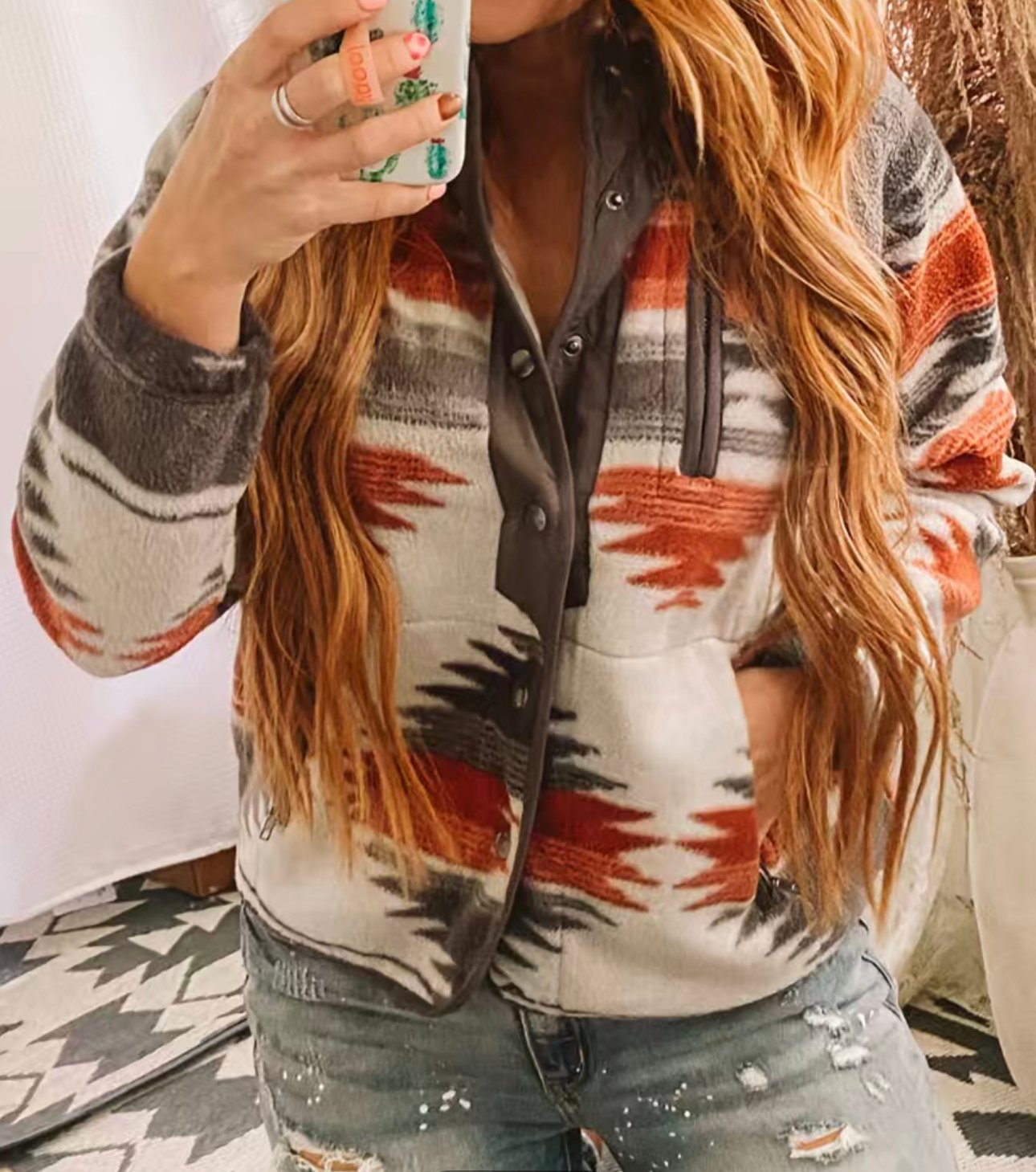 Image of Rustin' Aztec jumper