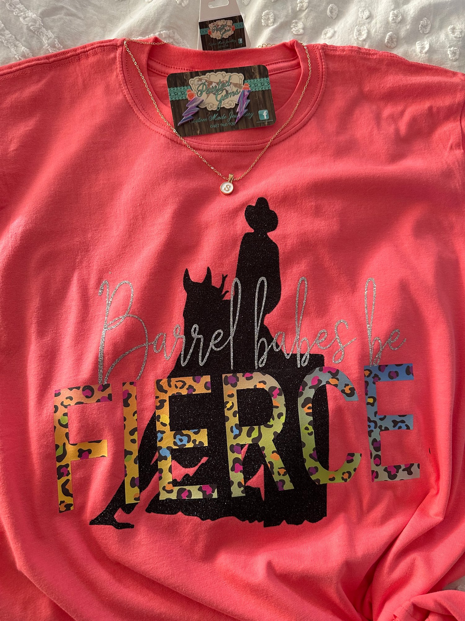 Image of Barrel babes be FIERCE  t-shirt 