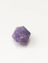 Image 3 of Amethyst Bubbles Standard D20 Single