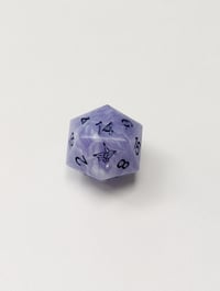 Image 1 of Faux Amethyst Standard D20 Single