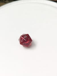 Image 2 of Silver Rubies Standard D20 Single