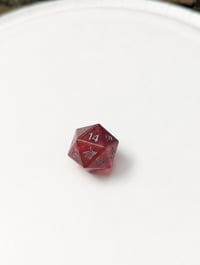 Image 1 of Silver Rubies Standard D20 Single