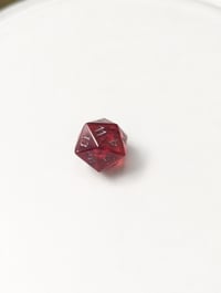 Image 3 of Silver Rubies Standard D20 Single