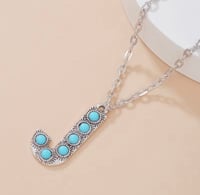Image 3 of Fancy Like initial necklace