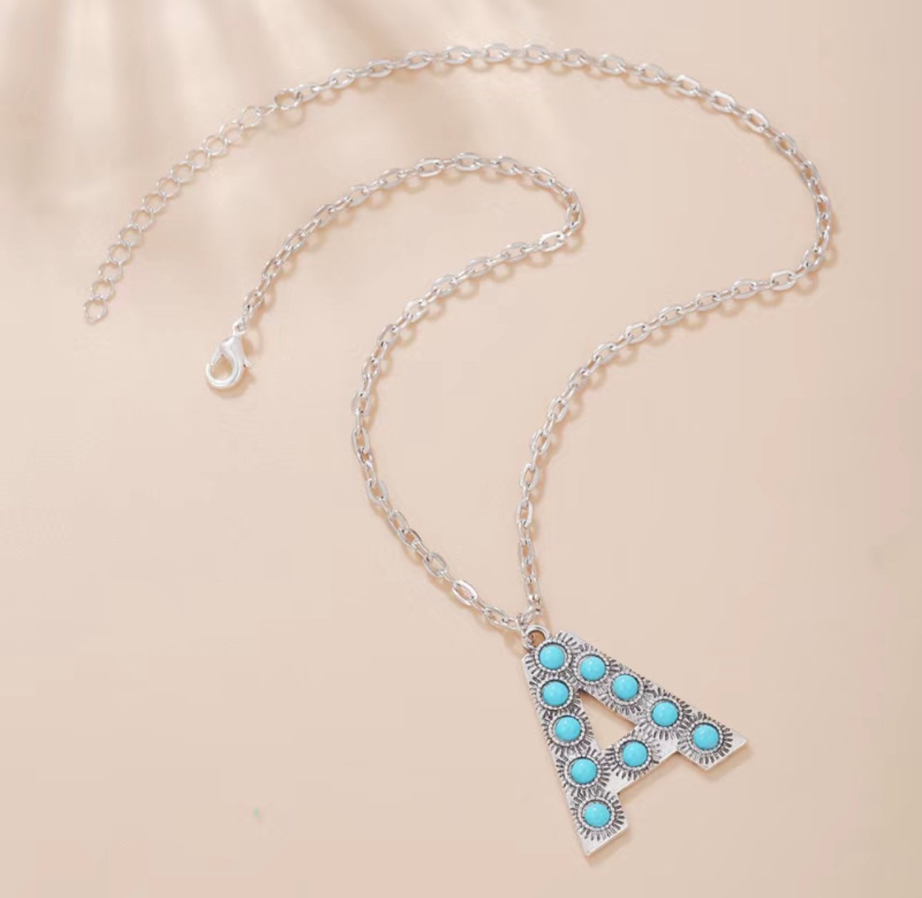 Image of Fancy Like initial necklace