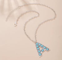 Image 2 of Fancy Like initial necklace