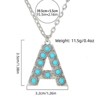 Image 4 of Fancy Like initial necklace